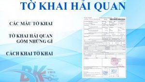 thủ tục hải quan hàng phi mậu dịch