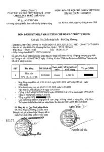 Giấy phép nhập khẩu