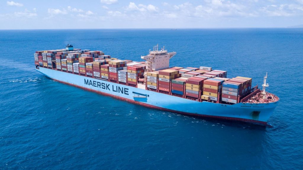 Đội tàu sử dụng nhiên liệu sạch đầu tiên của Maersk sẽ ra mắt năm 2024, hướng tới mục tiêu không CO2 vào năm 2050.