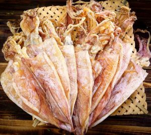 Mực khô có được mang sang Nhật