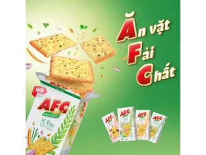 Gửi bánh quy AFC từ Sài Gòn đi Nhật Bản giá rẻ