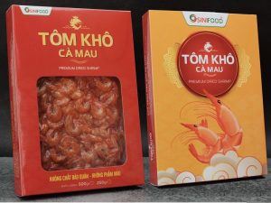 Vận chuyển tôm khô Cà Mau đi Nhật