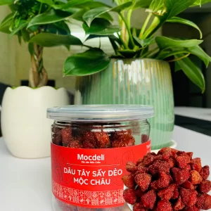 Gửi dâu tây sấy dẻo Mộc Châu đi Nhật giá rẻ