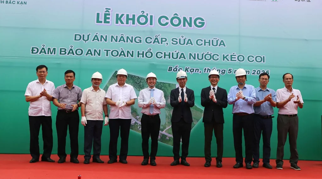 Lễ Khởi Công Dự Án Nâng Cấp Hồ Chứa Nước Kéo Coi
