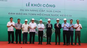 Lễ Khởi Công Dự Án Nâng Cấp Hồ Chứa Nước Kéo Coi