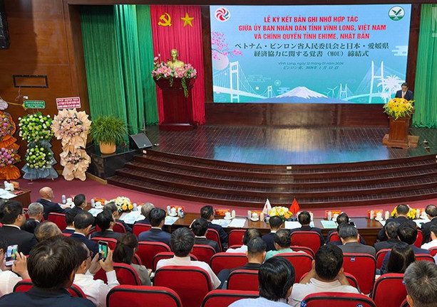 Vĩnh Long Và Ehime Nâng Tầm Hợp Tác Kinh Tế Và Công Nghệ