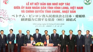 Vĩnh Long Và Ehime Nâng Tầm Hợp Tác Kinh Tế Và Công Nghệ