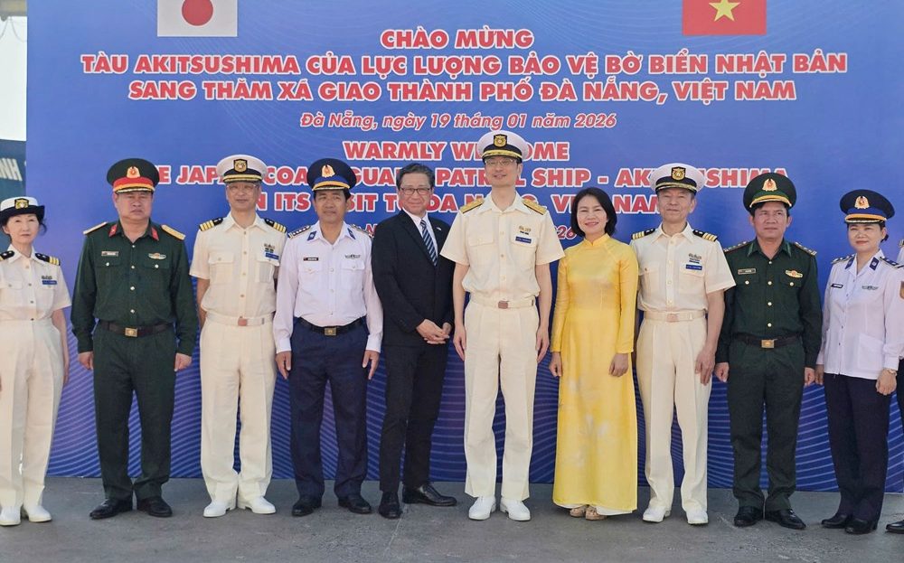 Tàu Bảo vệ bờ biển Nhật Bản thăm Đà Nẵng