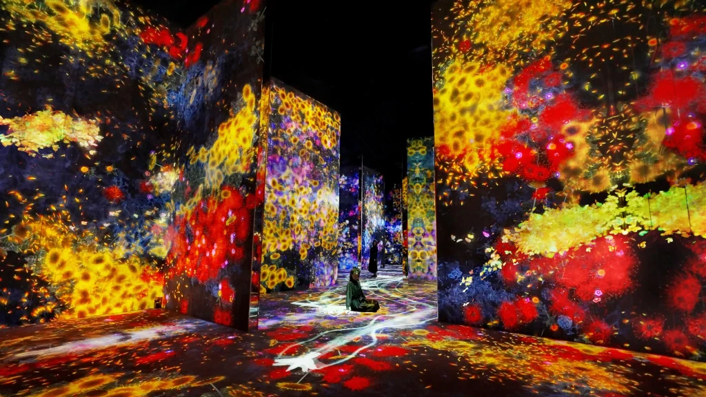 TeamLab Borderless - Bảo Tàng Kỹ Thuật Số Độc Đáo Tại Tokyo