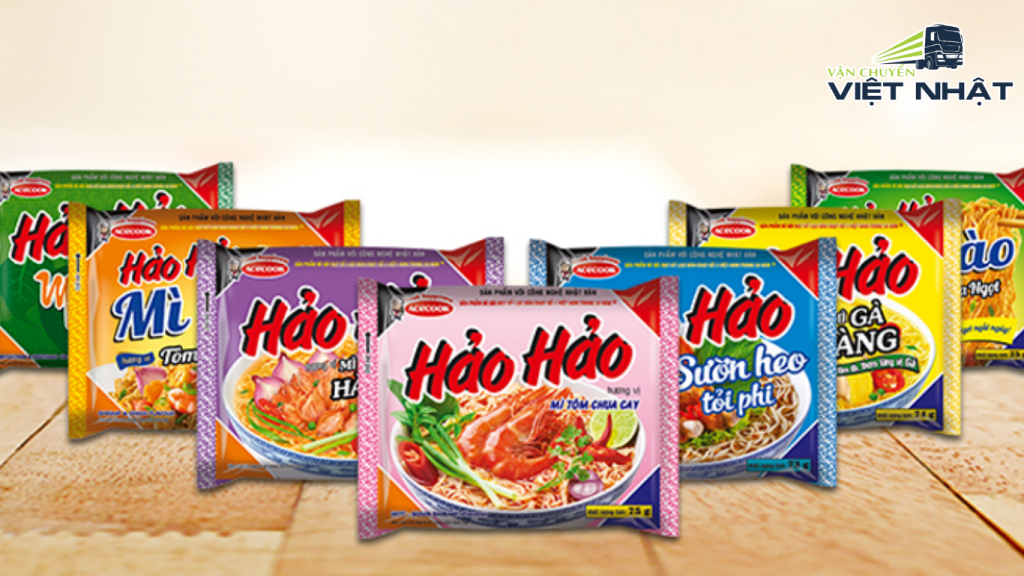 Vận chuyển mì gói, phở khô sang Nhật cho du học sinh