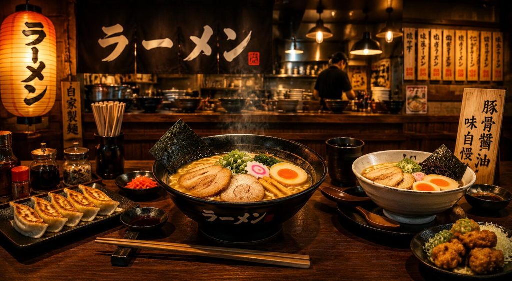 🍜 Ramen – Khám Phá Những Hương Vị Mì Nhật Bản Đặc Sắc